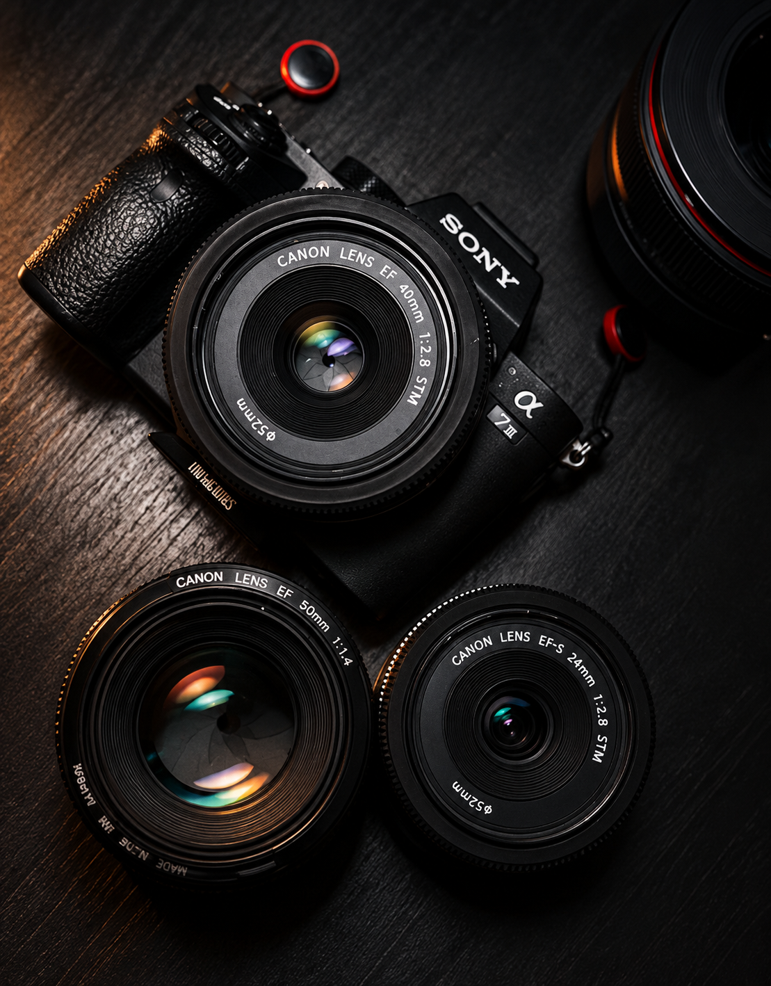 DSLR camera for photography and videography