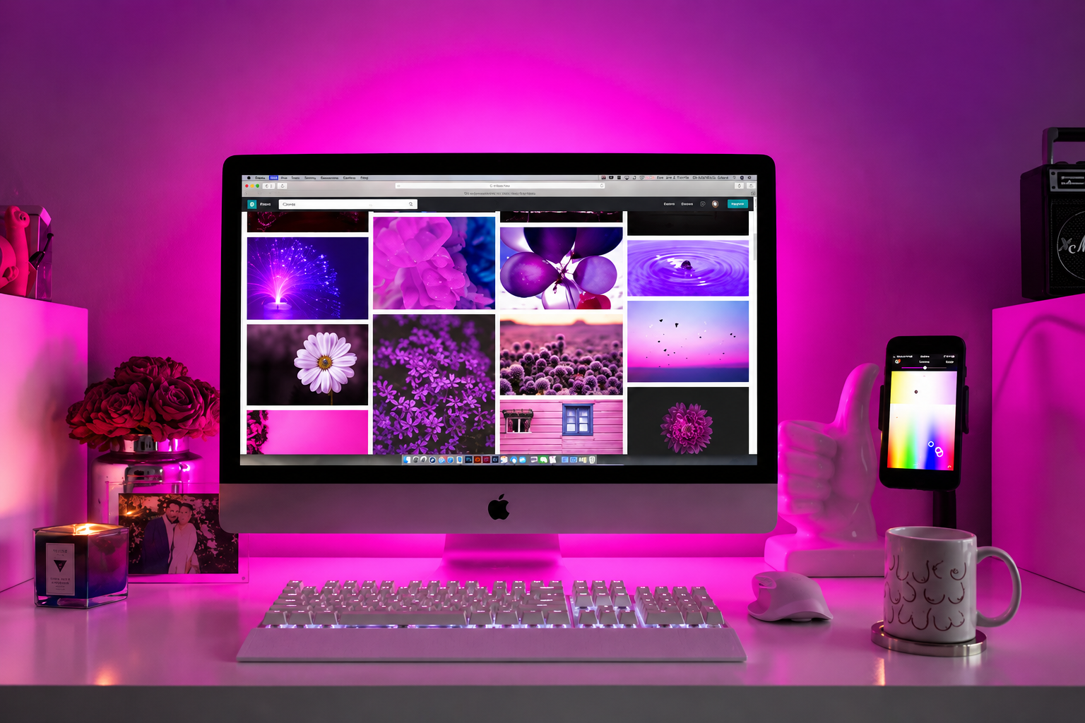 Custom computer setup